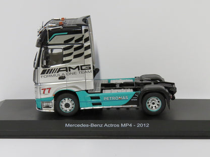 Mercedes-Benz Actros MP4 2012 AMG 1:43 Scale Unbranded Diecast Model Truck-Unbranded-Diecast Model Centre