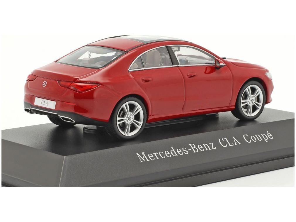 Mercedes-Benz CLA Coupe Jupiter Red 1:43 Scale Spark Resin Dealer Network Model-iScale-Diecast Model Centre