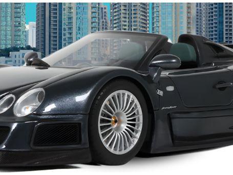 Mercedes-Benz CLK GTR Roadster Grey 1999 1:18 Scale GT Spirit Resin Model Car-GT Spirit-Diecast Model Centre