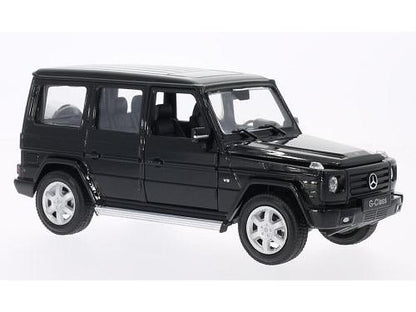 Mercedes-Benz G-Class Black 1:24 Scale Welly Diecast Model-Welly-Diecast Model Centre