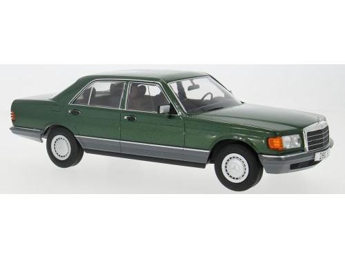 Mercedes-Benz S Class (W126) Dark Green 1979 1:18 Scale Model Car Group Diecast Model Car-Model Car Group-Diecast Model Centre