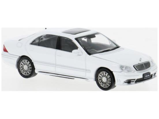 Mercedes-Benz S Class White 1:64 Scale Tarmac Works Diecast Model-Tarmac Works-Diecast Model Centre