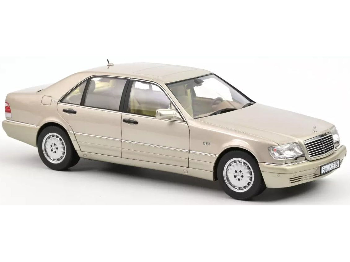 Mercedes-Benz S600 1997 silver - 1:18 Scale Diecast Model Car-Norev-Diecast Model Centre