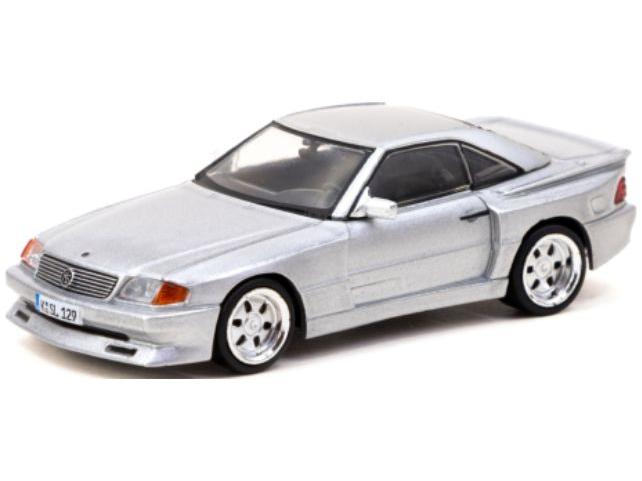 Mercedes-Benz SL500 R129 Koenig Specials Silver 1:64 Scale Tarmac Works Diecast Model-Tarmac Works-Diecast Model Centre