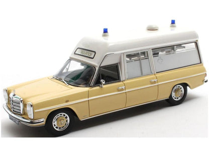 Mercedes-Benz V114 Ambulance Dedemsvaar White/Yellow 1969 1:43 Scale Matrix Resin Model Car-Matrix-Diecast Model Centre