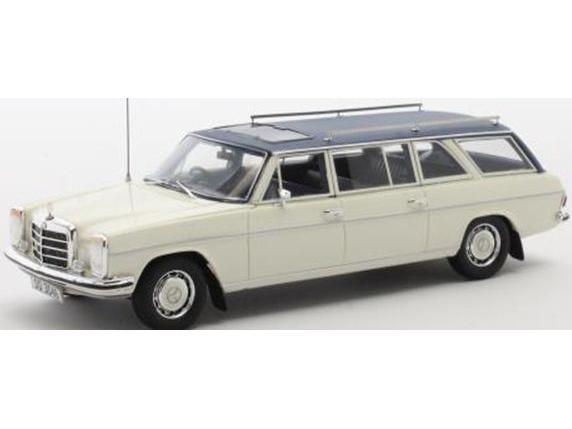 Mercedes-Benz V114 LWB Crayford Estate White 1971 1:43 Scale Matrix Resin Model Car-Matrix-Diecast Model Centre