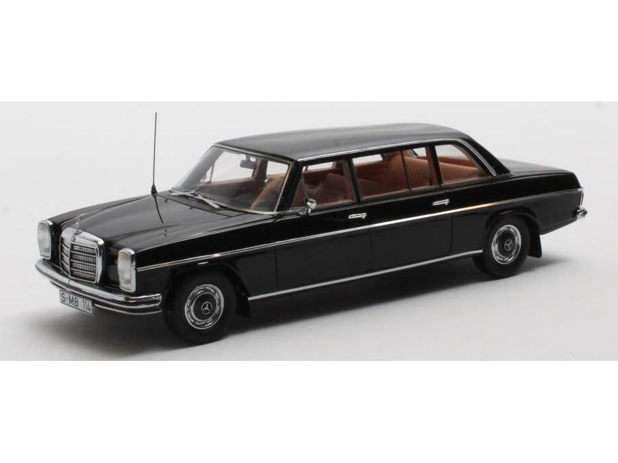 Mercedes-Benz V114 Lang Black 1969 1:43 Scale Matrix Resin Model Car-Matrix-Diecast Model Centre
