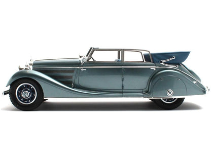 Mercedes-Benz W07 Grosser Cabriolet D Blue Open 1936 1:18 Scale Matrix Resin Model Car-Matrix-Diecast Model Centre