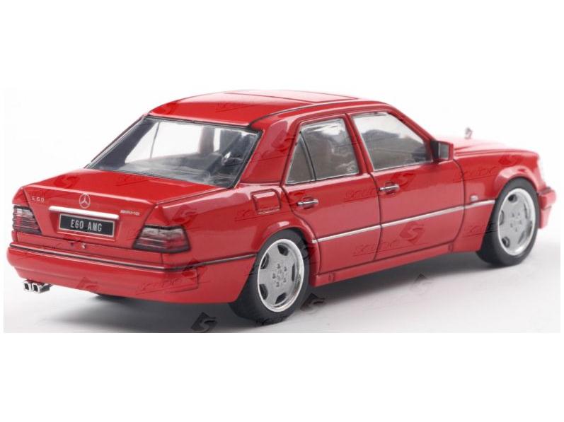 Mercedes-Benz (W124) E60 AMG Signal Red 1994 1:43 Scale Solido Diecast Model Car