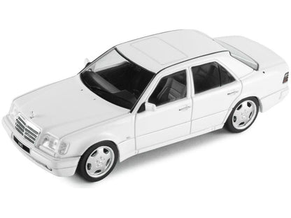 Mercedes-Benz (W124) E60 AMG White 1994 1:43 Scale Solido Diecast Model Car-Solido-Diecast Model Centre