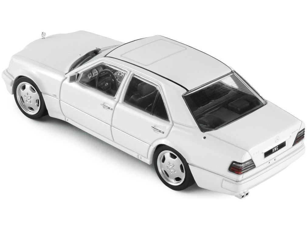 Mercedes-Benz (W124) E60 AMG White 1994 1:43 Scale Solido Diecast Model Car-Solido-Diecast Model Centre