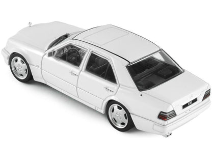 Mercedes-Benz (W124) E60 AMG White 1994 1:43 Scale Solido Diecast Model Car-Solido-Diecast Model Centre