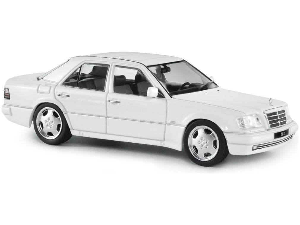 Mercedes-Benz (W124) E60 AMG White 1994 1:43 Scale Solido Diecast Model Car-Solido-Diecast Model Centre
