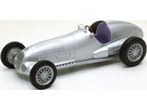 Mercedes-Benz W125 Silver 1:24 Scale Welly Diecast Model-Welly-Diecast Model Centre