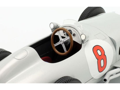 Mercedes-Benz W196 #8 Juan Manuel Fangio Dutch GP F1 World Champion 1955 1:18 Scale Werk83 Diecast Model Car-Werk83-Diecast Model Centre