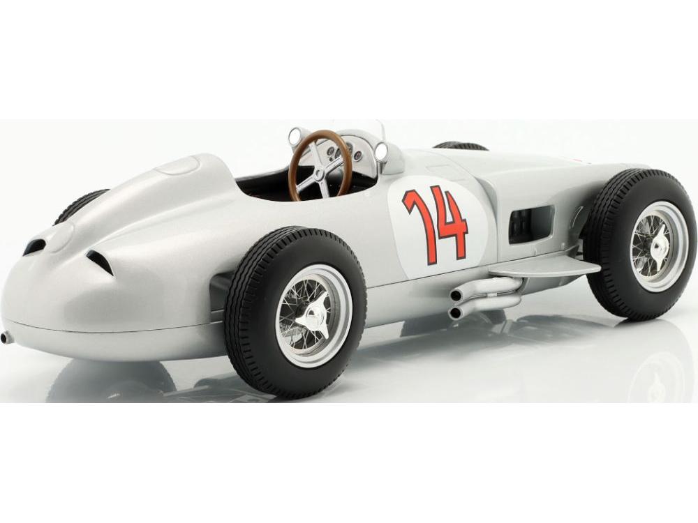 Mercedes-Benz W196 Stirling Moss #14 2nd Belgian GP F1 1955 1:18 Scale Werk83 Diecast Model Car-Werk83-Diecast Model Centre