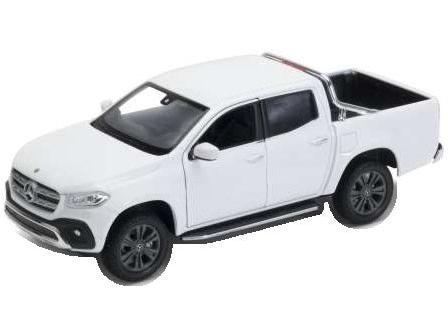 Mercedes-Benz X-Class 2018 White 1:24 Scale Diecast Pickup – Welly-Welly-Diecast Model Centre