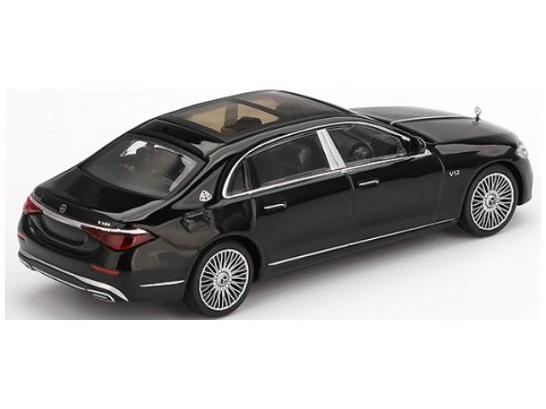 Mercedes-Maybach S 680 Black (LHD) 1:64 Scale MINI GT Diecast Model-MINI GT-Diecast Model Centre