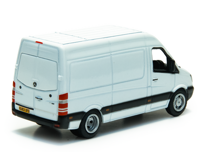 Mercedes Sprinter white - 1:76 Scale Diecast Model Van-Oxford Diecast-Diecast Model Centre