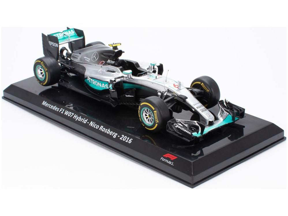 Mercedes W07 Hybrid Nico Rosberg F1 2016 1:24 Scale Diecast Model-Unbranded-Diecast Model Centre