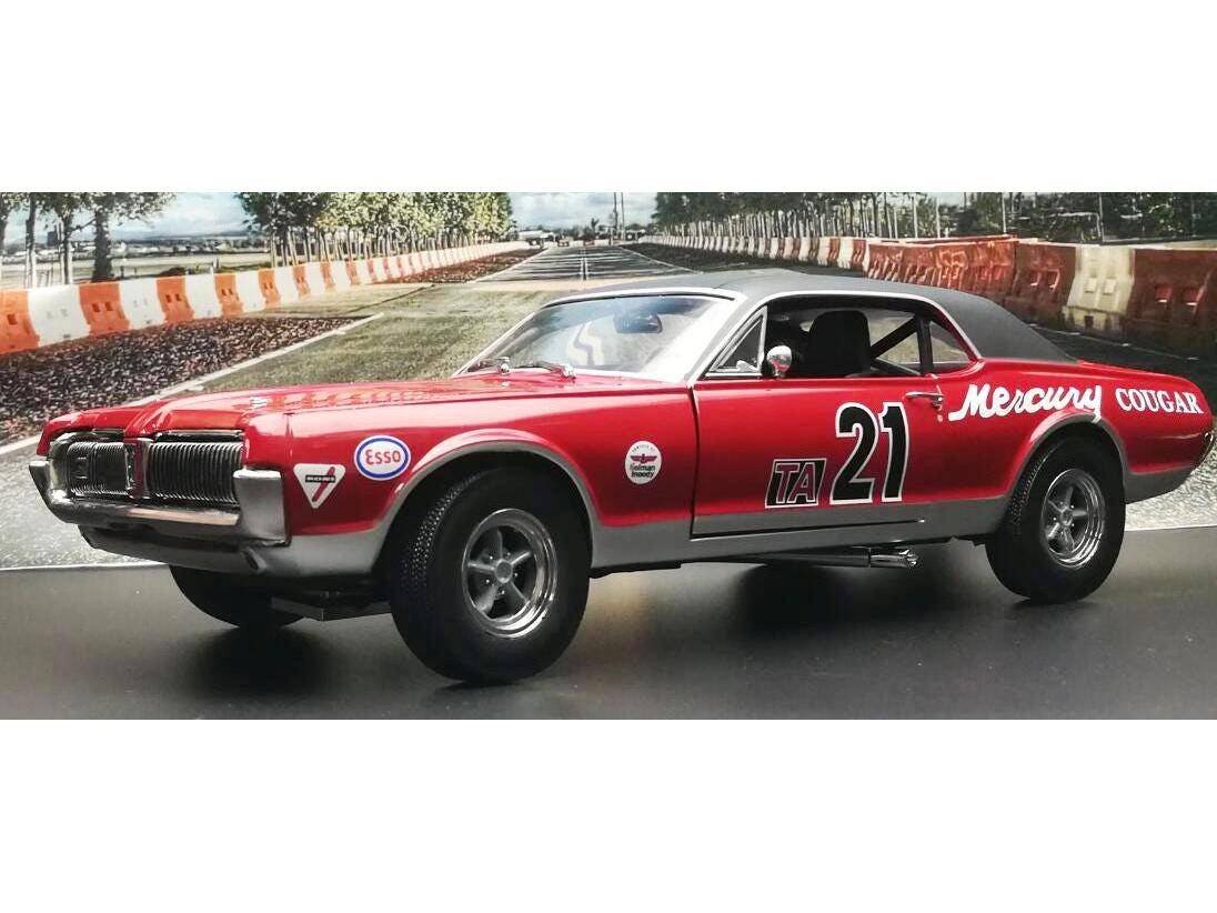 Mercury Cougar Racing No.21 Watkins Glen Historic Enduro 200 2012 M.Beaulieu 1:18 Scale Sun Star Diecast Model Car-Sun Star-Diecast Model Centre