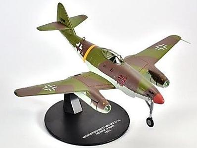 Messerschmitt Me 262 A-1A - Heinrich Bar 1945 1:72 Scale Unbranded Diecast Model-Unbranded-Diecast Model Centre