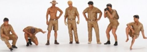 Metal Figure Camel Trophy Crew 1:64 Scale MINI GT Diecast Model-MINI GT-Diecast Model Centre