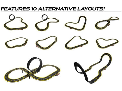 Micro Scalextric Batman vs Joker Set Battery Powered Race Set 1:64 Scale-Scalextric-Diecast Model Centre