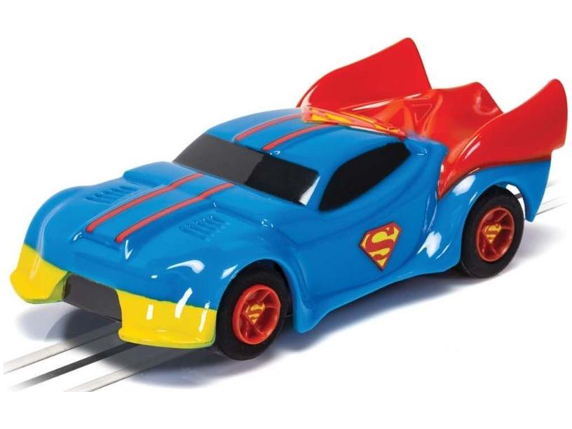 Micro Scalextric Justice League Superman Car 1:64 Scale Scalextric-Scalextric-Diecast Model Centre