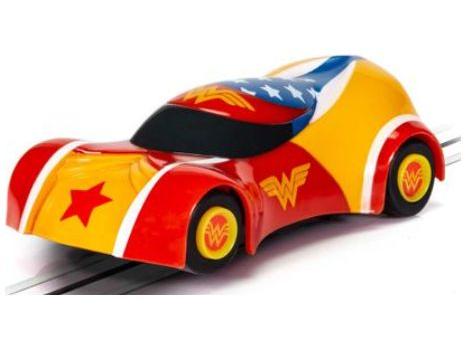 Micro Scalextric Justice League Wonder Woman Car 1:64 Scale Scalextric-Scalextric-Diecast Model Centre