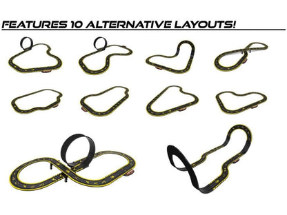 Micro Scalextric Law Enforcer Mains Powered Race Set 1:64 Scale-Scalextric-Diecast Model Centre