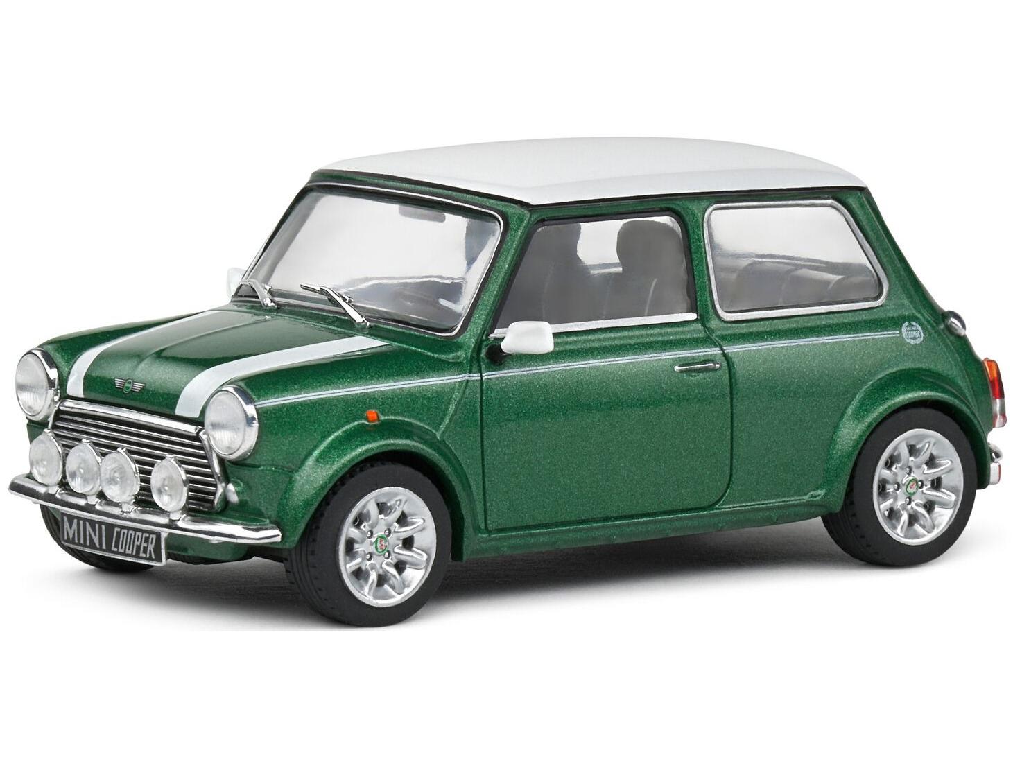 Mini Cooper S 1994 Green 1:43 Scale Solido Diecast Model-Solido-Diecast Model Centre