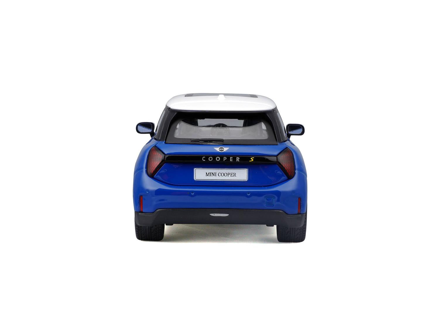 Mini Cooper SE (J01) 2024 blue 1:24 Scale Model Car