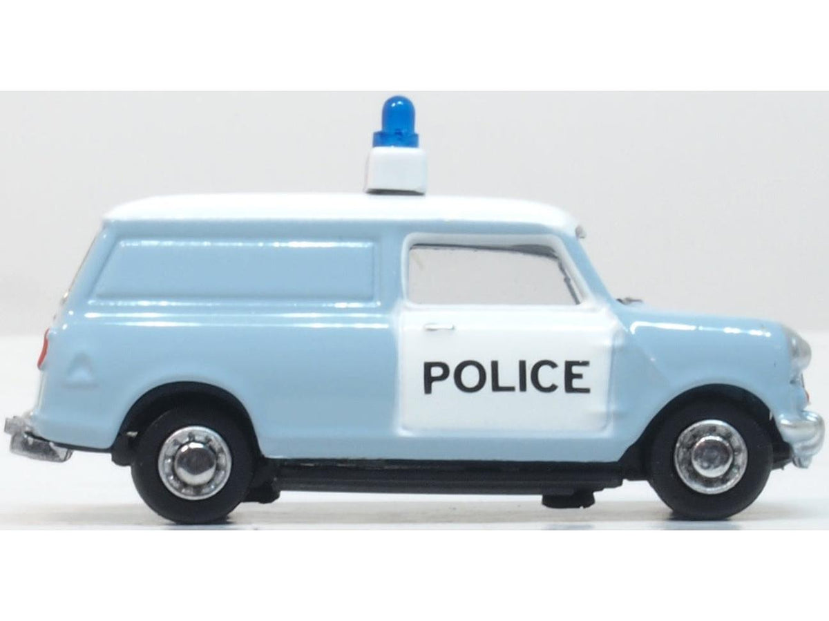 Mini Van West Mercia Police (Panda) 1:76 Scale Diecast Car – Oxford Diecast-Oxford Diecast-Diecast Model Centre