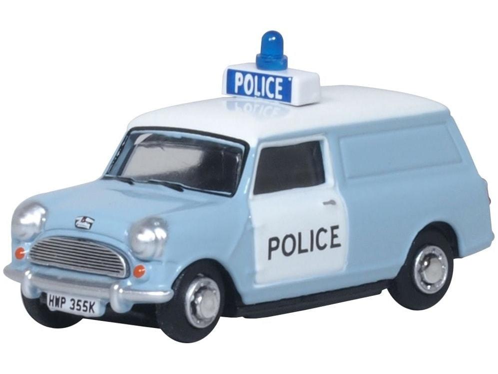 Mini Van West Mercia Police (Panda) 1:76 Scale Diecast Car – Oxford Diecast-Oxford Diecast-Diecast Model Centre