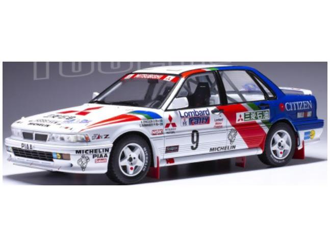Mitsubishi Galant VR-4 #9 K.Eriksson/S.Parmander RAC Rally 1990 1:18 Scale Diecast Model-IXO-Diecast Model Centre