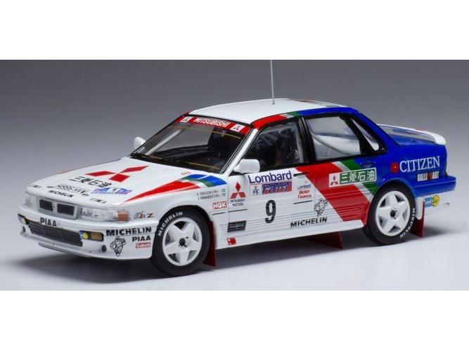 Mitsubishi Galant VR-4 #9 Mitsubishi Ralliart RAC Rally 1990 K.Eriksson 1:43 Scale IXO Diecast Model Car-IXO-Diecast Model Centre