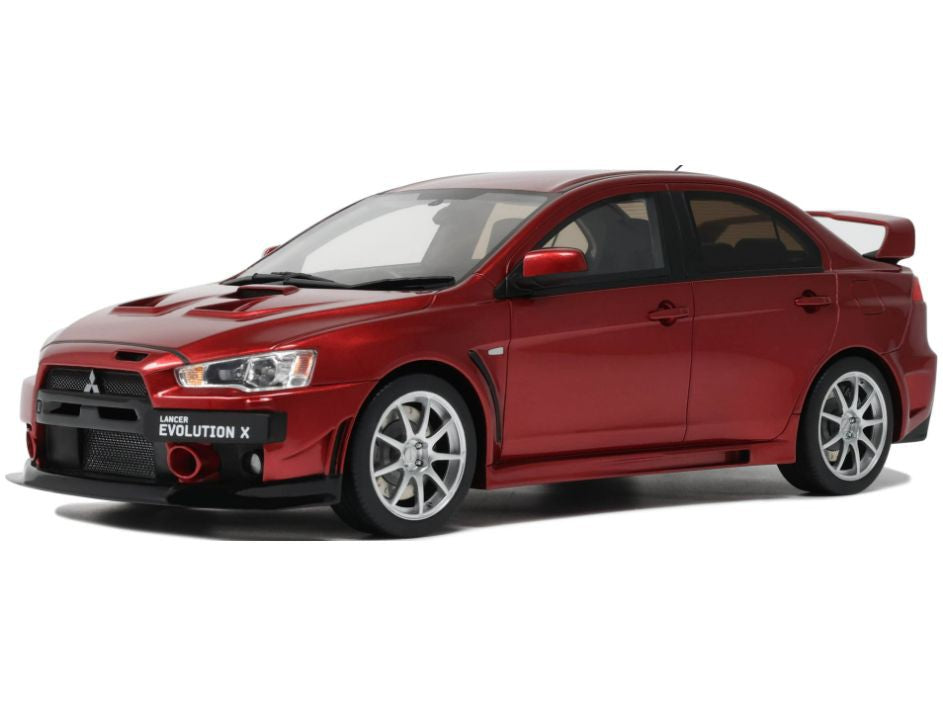 Mitsubishi Lancer EVO X FQ 400 2012 red - 1:18 Scale Model Car-OttOmobile-Diecast Model Centre