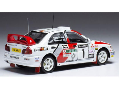 Mitsubishi Lancer Evo IV #1 Rallye WM 1997 25th RAC Anniversary T.M kinen/S.Harjanne 1:43 Scale IXO Diecast Model Car-IXO-Diecast Model Centre