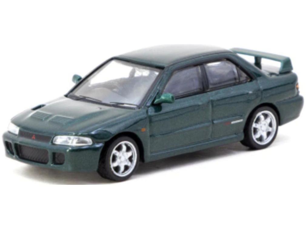 Mitsubishi Lancer GSR Evolution Green 1:64 Scale Tarmac Works Diecast Model Car-Tarmac Works-Diecast Model Centre