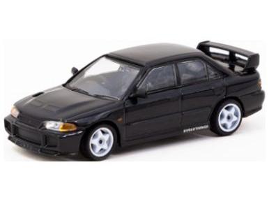 Mitsubishi Lancer GSR Evolution III Black 1:64 Scale Tarmac Works Diecast Model-Tarmac Works-Diecast Model Centre