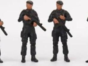 Mobile Brigade Corps (Brimob) Figurine 1:64 Scale MINI GT Diecast Model-MINI GT-Diecast Model Centre
