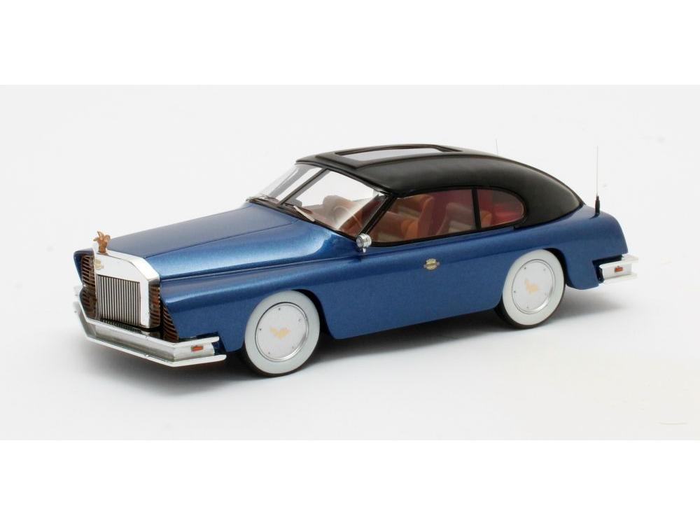 Mohs Ostentatienne Opera Blue Metallic 1967 1:43 Scale Matrix Resin Model Car-Matrix-Diecast Model Centre