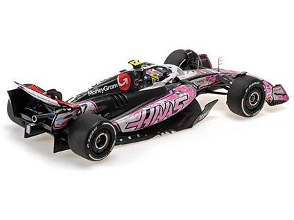 Moneygram Haas F1 Team VF-25 F1 Japanese GP 2025 Oliver Bearman 1:18 Scale Diecast Car – Minichamps-Minichamps-Diecast Model Centre