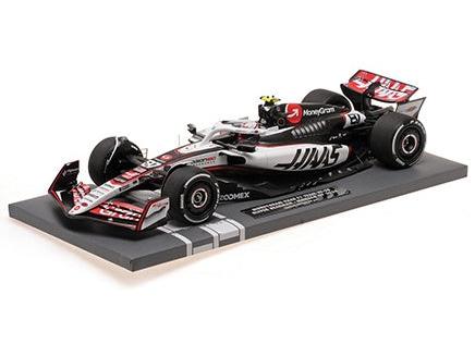 Moneygram Haas F1 Team VF-25 F1 Monaco GP 2025 Oliver Bearman 1:18 Scale Diecast Car – Minichamps-Minichamps-Diecast Model Centre