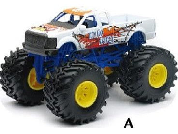 Monster Truck white - 1:43 Scale Model-NewRay-Diecast Model Centre