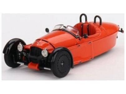 Morgan Super 3 Coral Orange 1:43 Scale TrueScale Miniatures Resin Model-TrueScale Miniatures-Diecast Model Centre