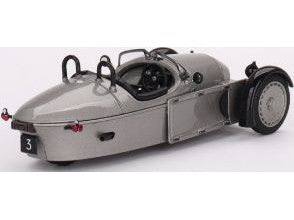 Morgan Super 3 Rhodium Silver - 1:43 Scale Resin Model Car-TrueScale Miniatures-Diecast Model Centre