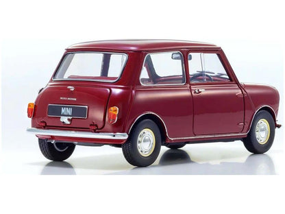 Morris Mini-Minor Cherry Red 1:18 Scale Diecast Model Truck – Kyosho-Kyosho-Diecast Model Centre