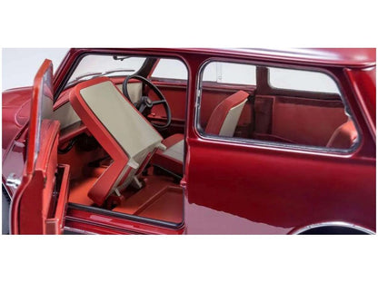 Morris Mini-Minor Cherry Red 1:18 Scale Diecast Model Truck – Kyosho-Kyosho-Diecast Model Centre